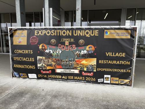 Rassemblement exceptionnel Epopée du 2 roues février 2026.
